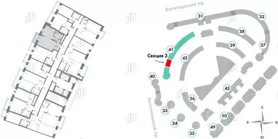 1-к кв. Санкт-Петербург Коломяжский просп., 13к2 (38.6 м) - Фото 1
