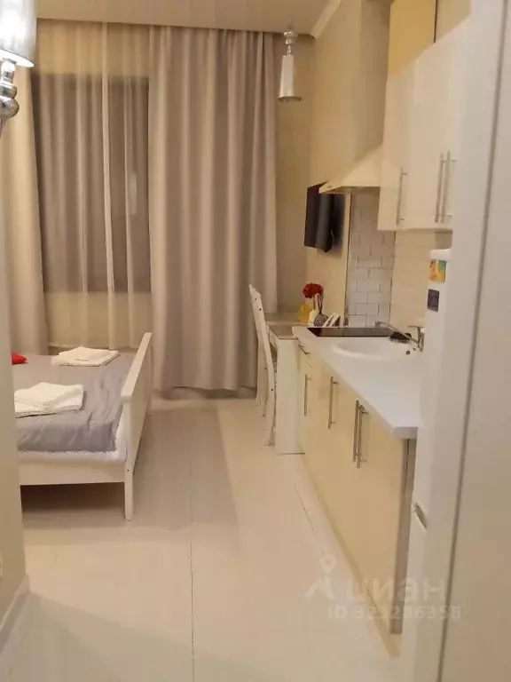 Студия Краснодарский край, Сочи Новый Сочи мкр, ул. Политехническая, 8 ... - Фото 1