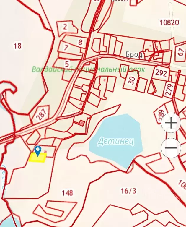 Участок в Новгородская область, Валдайский район, Костковское с/пос, ... - Фото 2