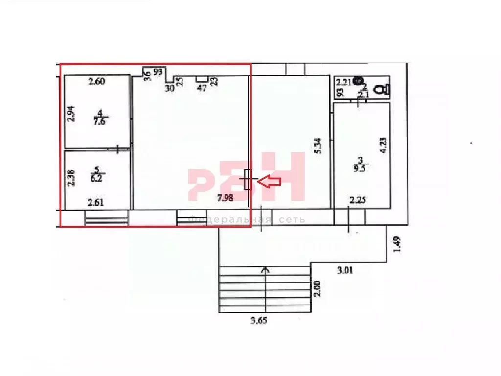 Торговая площадь в Тюменская область, Тюмень Олимпийская ул., 30 (40 ... - Фото 2