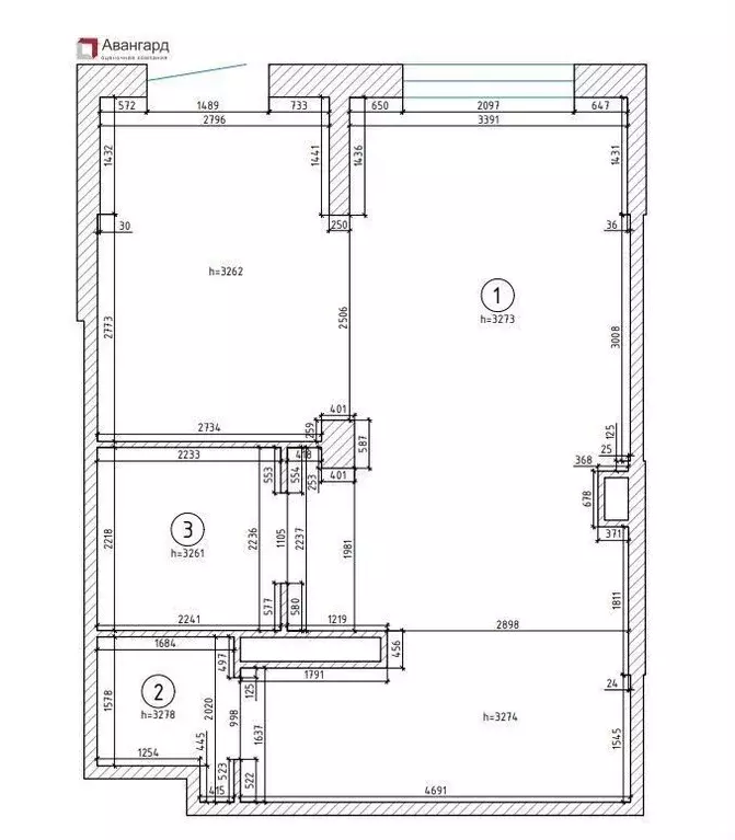 Помещение свободного назначения в Ленинградская область, Мурино ... - Фото 1