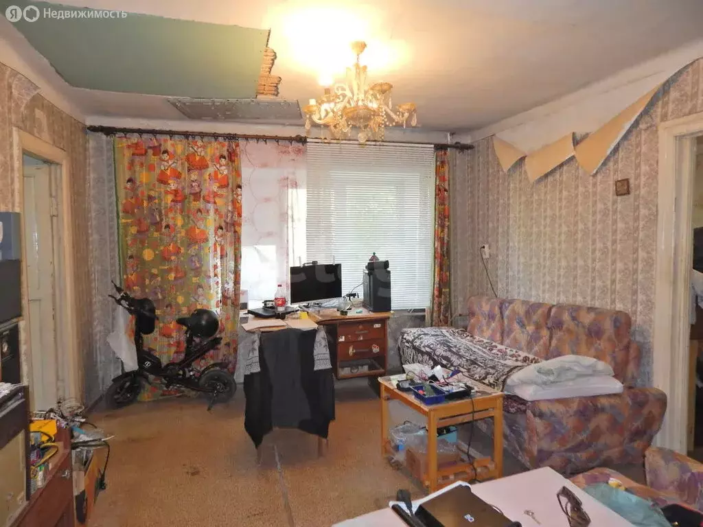 3-комнатная квартира: Нагорный, Владимирская улица, 1 (45.8 м) - Фото 1