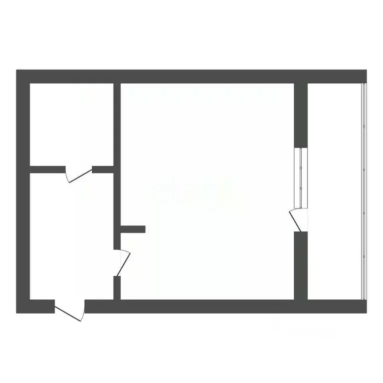 Студия Амурская область, Благовещенск Заводская ул., 2 (27.1 м) - Фото 1