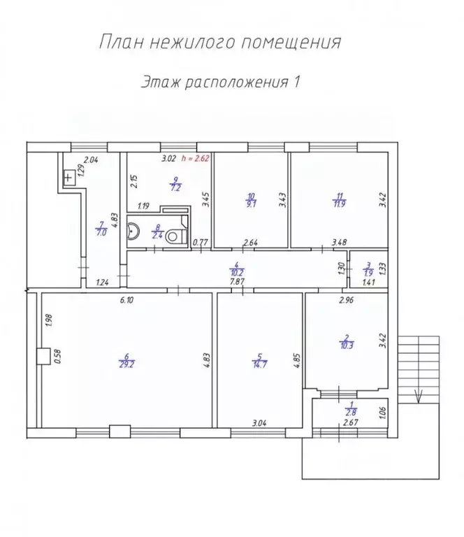 Офис в Удмуртия, Ижевск ул. 10 лет Октября, 22 (106 м) - Фото 2