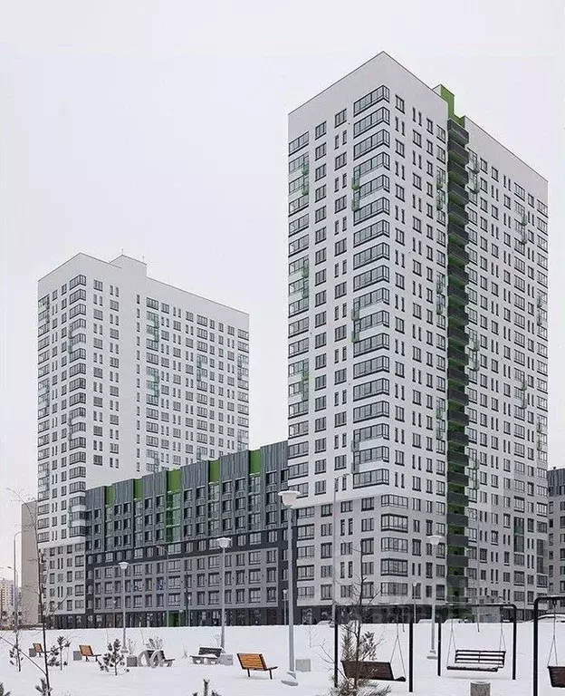 1-к кв. Свердловская область, Екатеринбург ул. Тенистая, 6/6 (34.0 м) - Фото 1