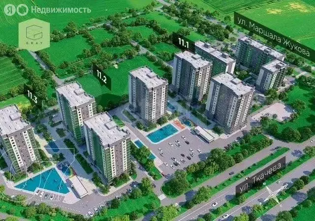 Квартира-студия: Ростов-на-Дону, проспект Маршала Жукова, 18 (24.5 м) - Фото 2