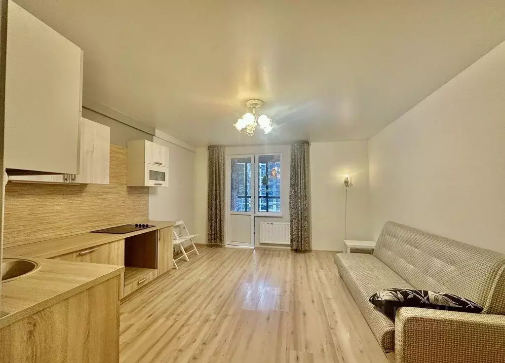 1-к кв. Санкт-Петербург ул. Вадима Шефнера, 12к1 (52.0 м) - Фото 2