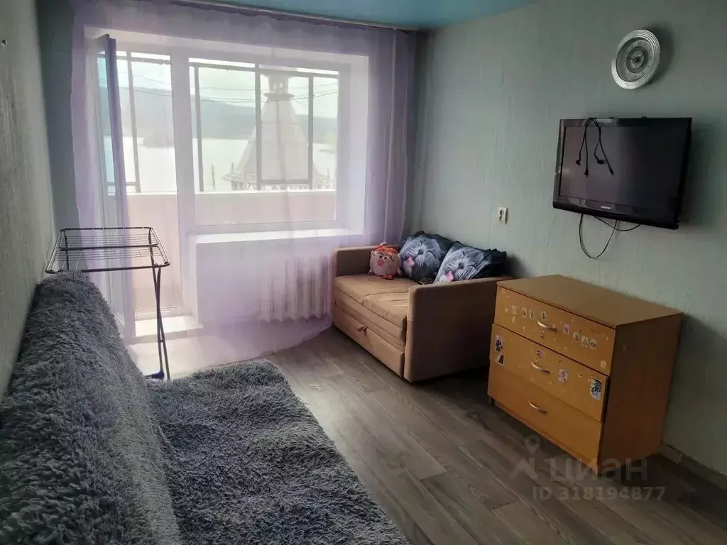 1-к кв. Челябинская область, Сатка ул. Бочарова, 3 (30.0 м) - Фото 0
