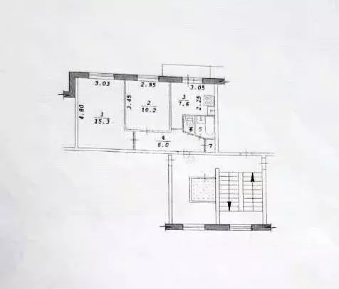 2-к кв. Новосибирская область, Новосибирск ул. Шмидта, 8 (42.5 м) - Фото 1