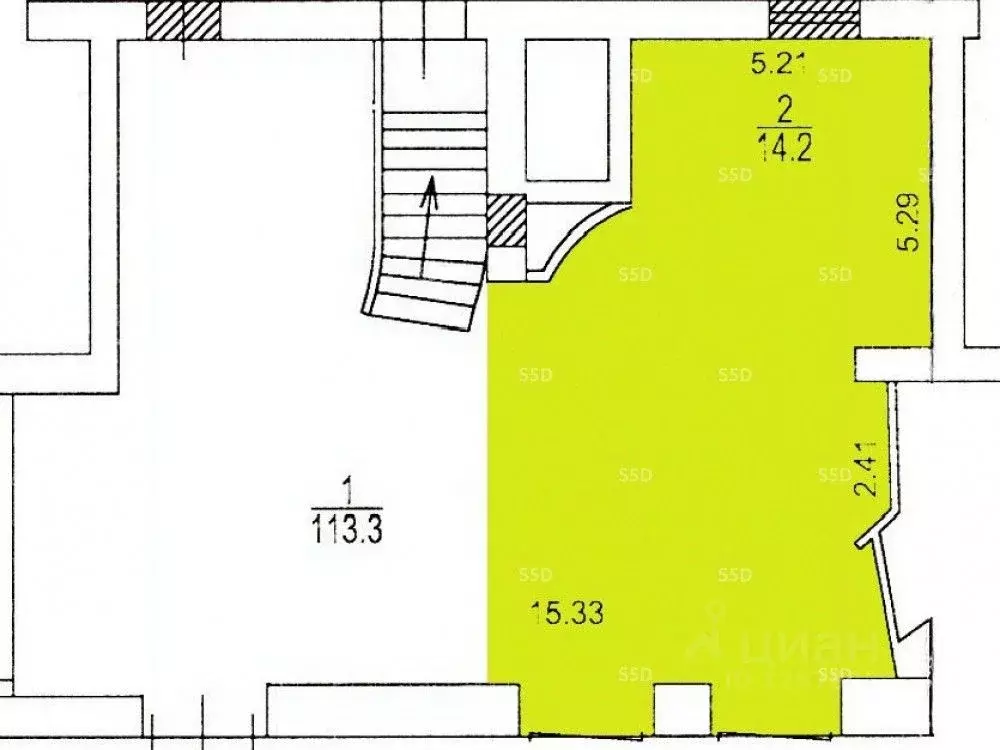 Помещение свободного назначения в Москва Тверская ул., 17 (90 м) - Фото 2