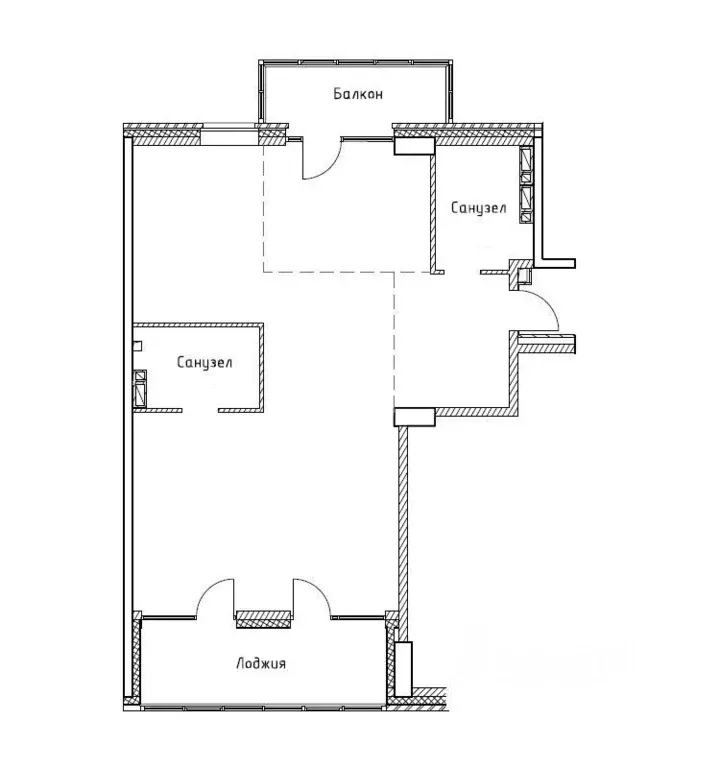 3-к кв. Приморский край, Владивосток ул. Сочинская, 17 (75.7 м) - Фото 1