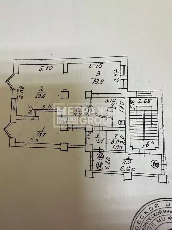 2-к кв. Московская область, Королев ул. Циолковского, 14/16 (96.0 м) - Фото 2