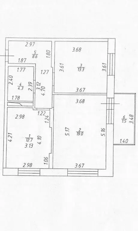 2-комнатная квартира: Казань, улица Алексея Козина, 3А (57.9 м) - Фото 1