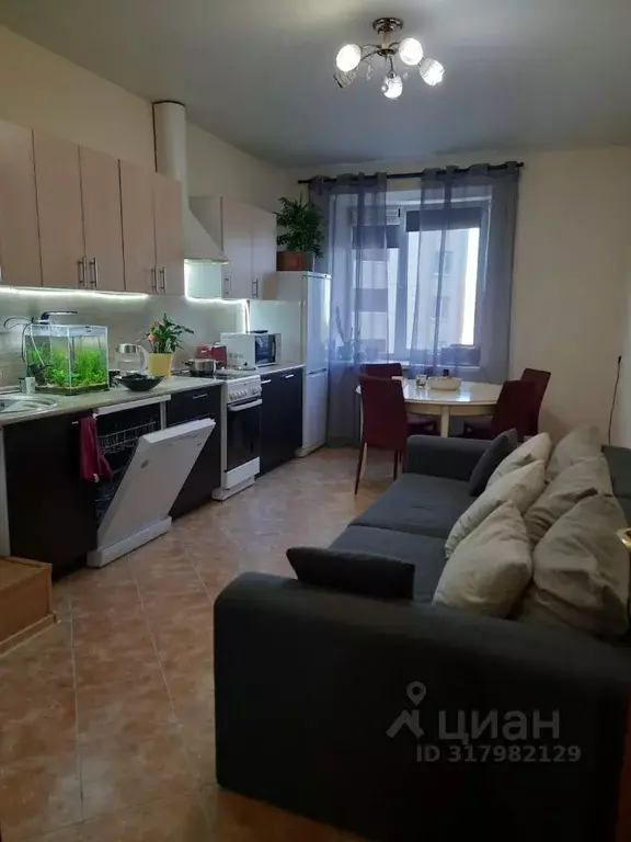 1-к кв. Санкт-Петербург ул. Есенина, 1к1 (58.0 м) - Фото 0