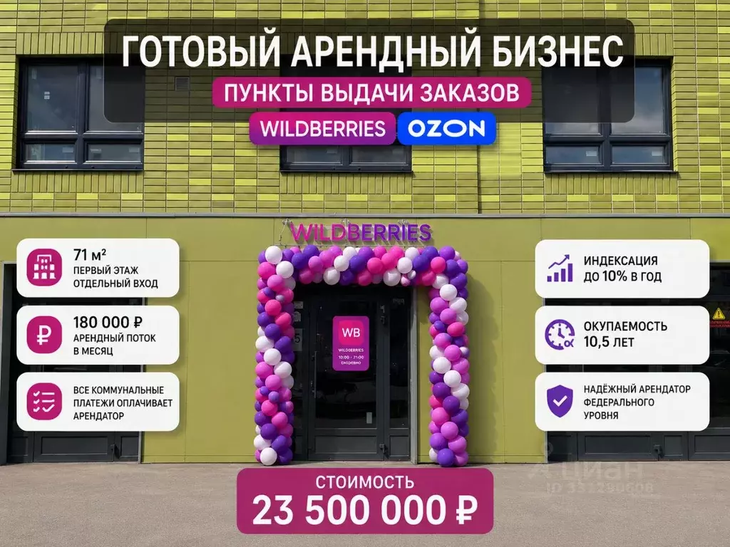 Помещение свободного назначения в Москва ул. Маресьева, 12к4 (71 м) - Фото 1