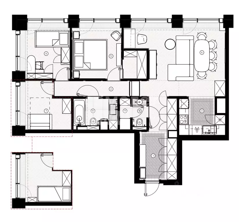 4-к кв. Москва ул. 4-я Марьиной рощи, 10к3 (81.4 м) - Фото 1
