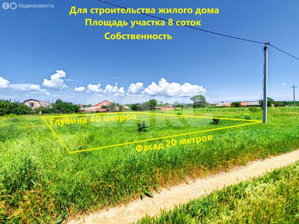 Участок в посёлок Сенной, Гвардейская улица (8 м) - Фото 0