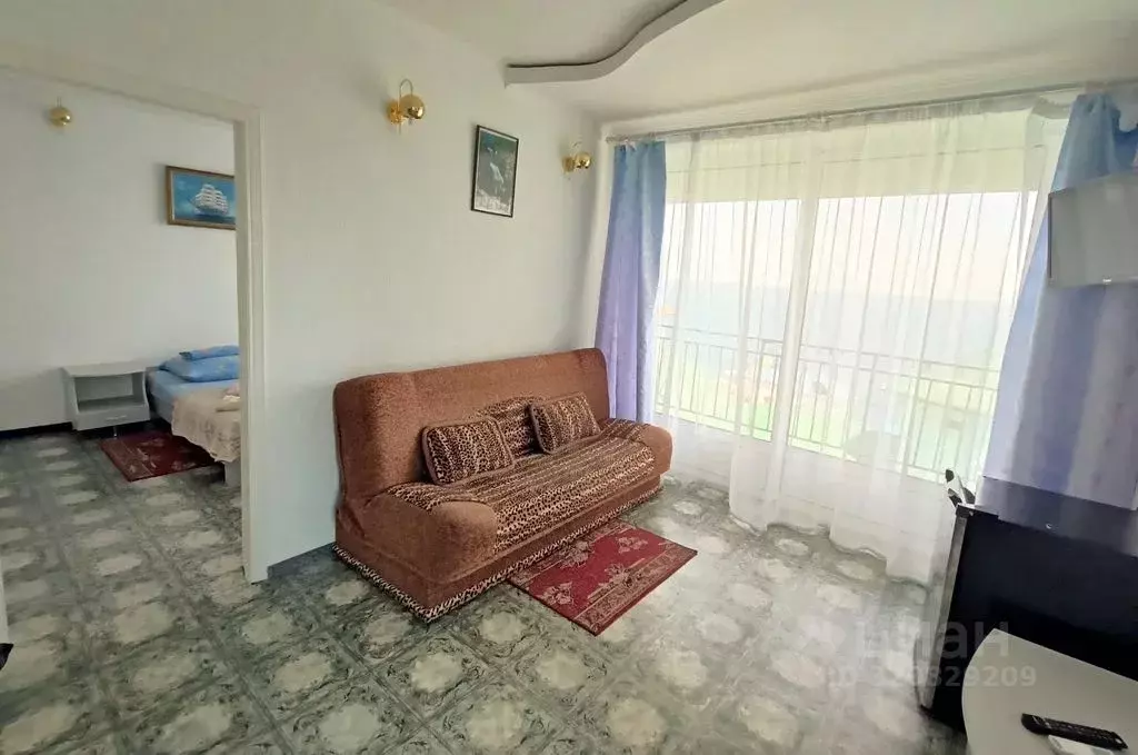 Комната Крым, Алушта муниципальный округ, пос. Утес ул. Гагариной, ... - Фото 1