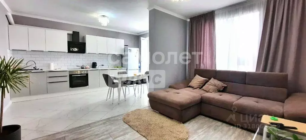 Квартира, 3 комнаты, 84.7 м - Фото 1