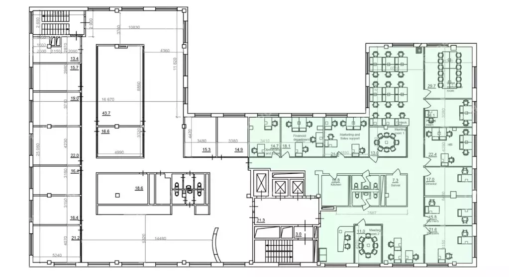 Офис в Москва Чистопрудный бул., 17С1 (485 м) - Фото 2