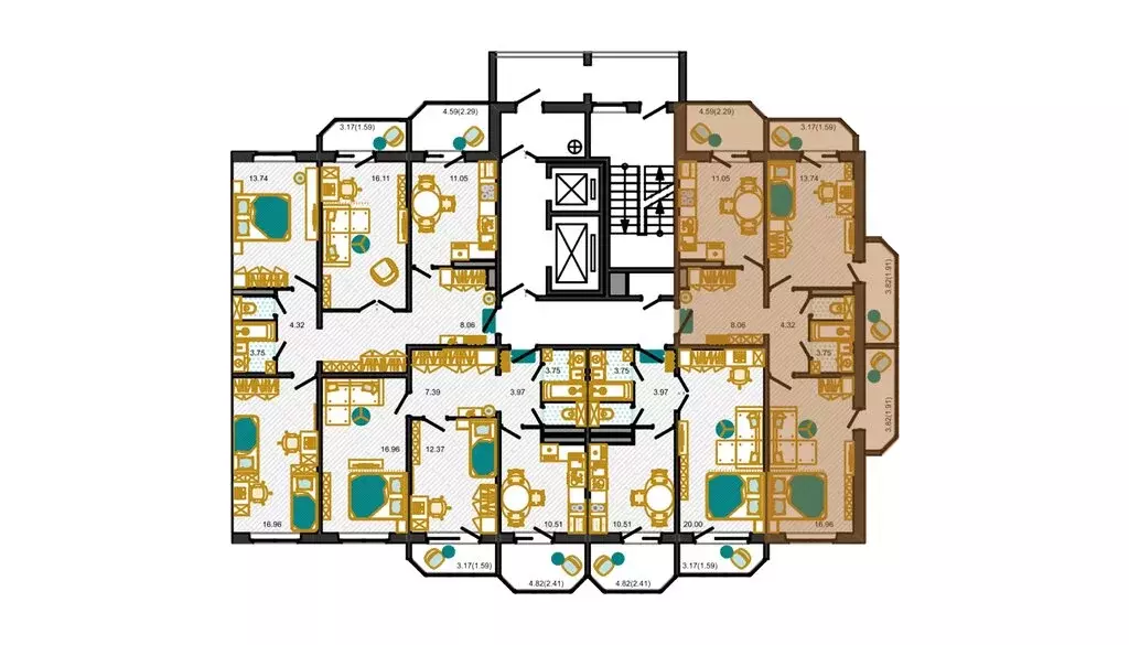 2-комнатная квартира: Домодедово, микрорайон Востряково, Лёдовская ... - Фото 2