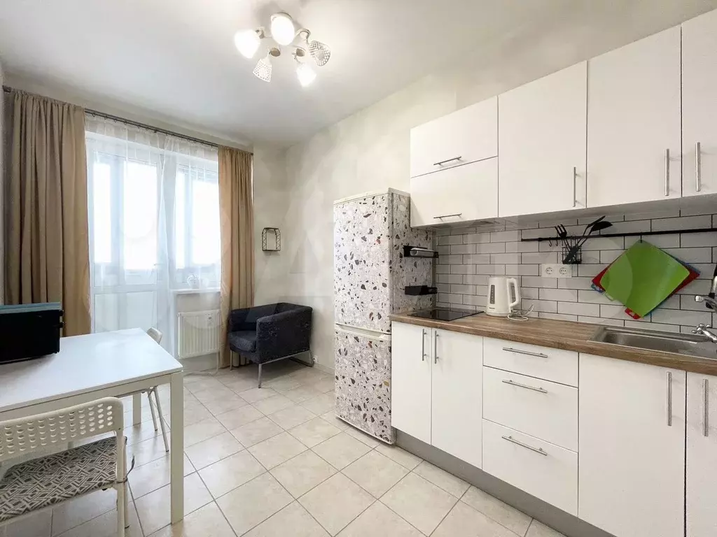 1-к. квартира, 35,7 м, 4/16 эт. - Фото 1