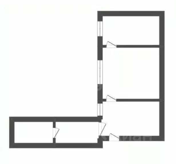 2-к кв. Воронежская область, Борисоглебск ул. 40 лет Октября, 74А ... - Фото 2