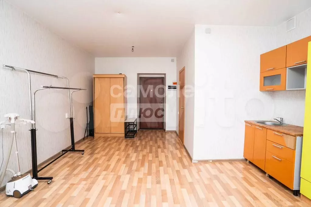 Квартира-студия, 27,1 м, 1/3 эт. - Фото 0