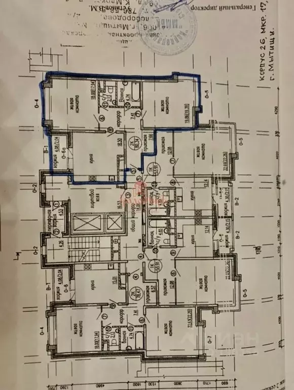 2-к кв. Московская область, Мытищи ул. Колпакова, 39 (79.8 м) - Фото 1