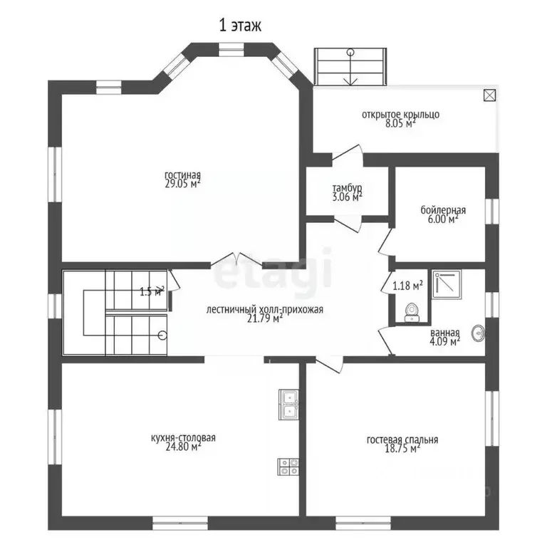 Дом в Ярославская область, Ярославский муниципальный округ, д. Ларино ... - Фото 2