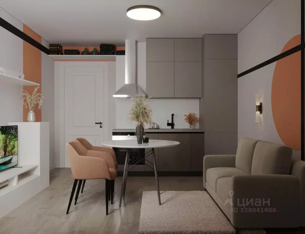 1-к кв. Московская область, Воскресенск ул. Ломоносова, 113 (35.1 м) - Фото 1