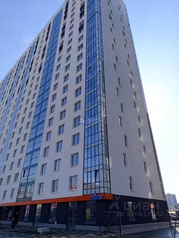 1-к кв. Тюменская область, Тюмень ул. Константина Посьета, 6 (38.0 м) - Фото 1