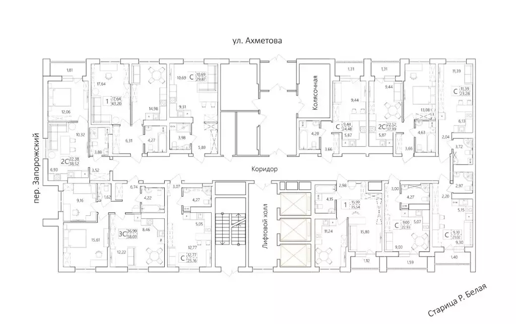 Студия Башкортостан, Уфа ул. Пожарского, 237 (22.93 м) - Фото 2