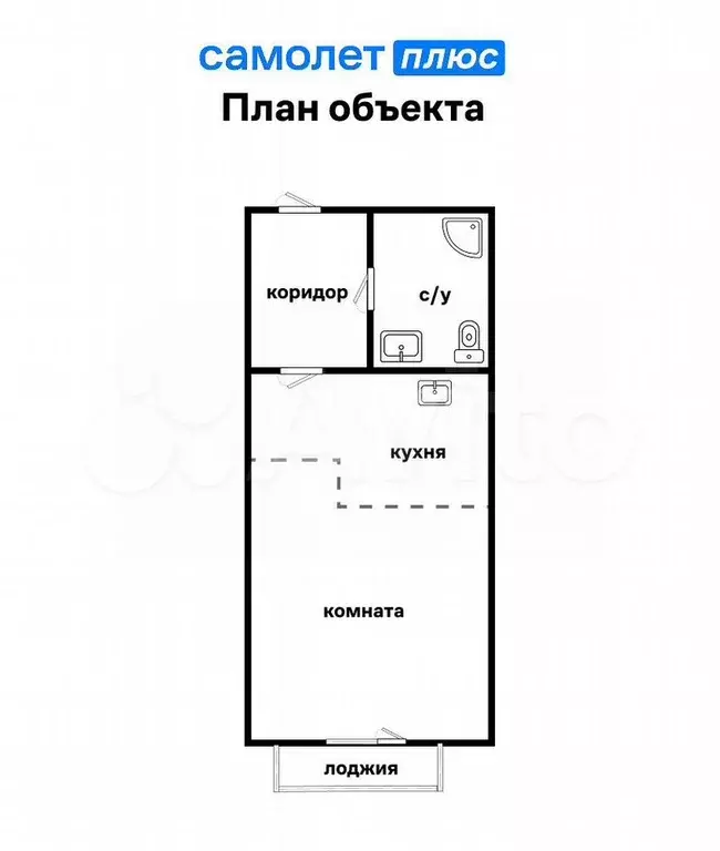 Квартира-студия, 25,9 м, 2/26 эт. - Фото 0