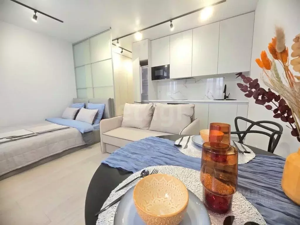 Студия Ростовская область, Ростов-на-Дону ул. Нансена, 109/2 (30.0 м) - Фото 1