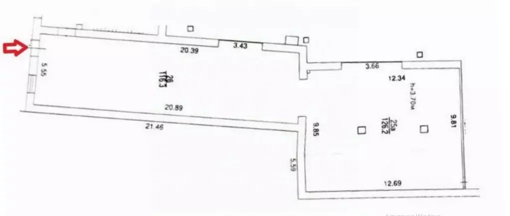 Помещение свободного назначения в Москва Часовая ул., 16 (243 м) - Фото 1