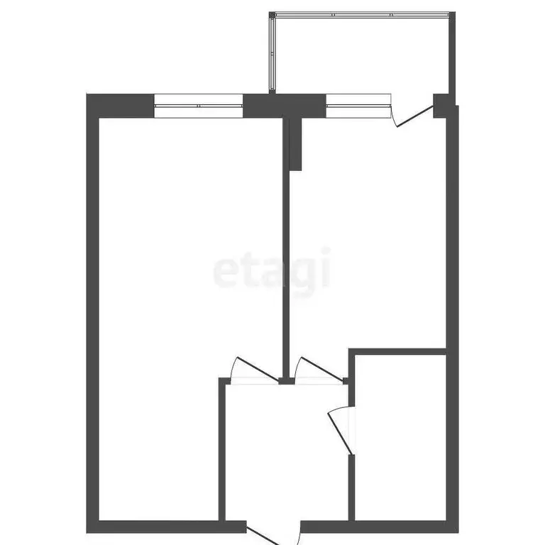 1-комнатная квартира: Мурино, Охтинская аллея, 14 (30 м) - Фото 1