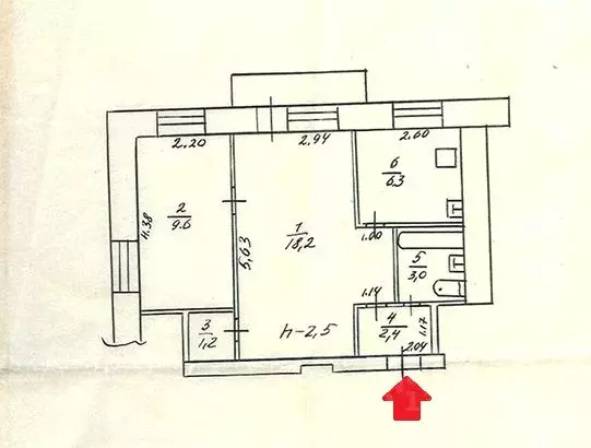 2-к кв. Хабаровский край, Хабаровск Союзная ул., 72 (40.7 м) - Фото 2