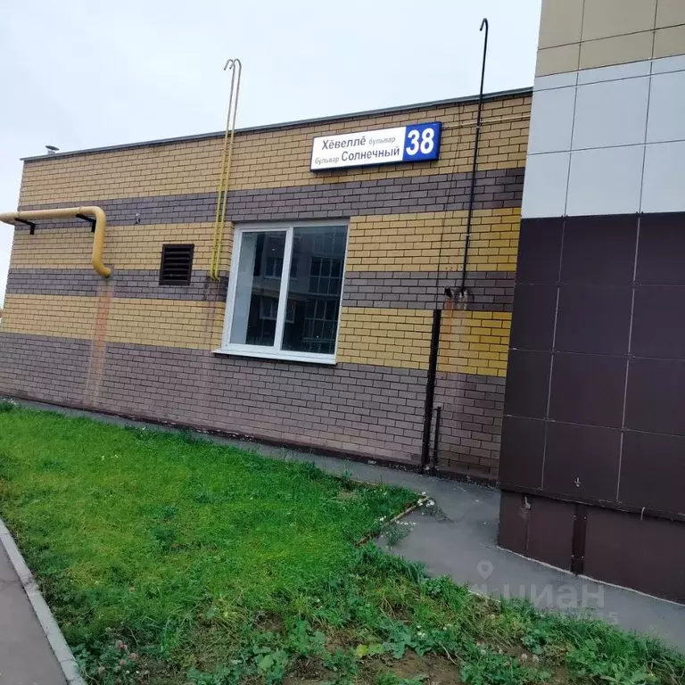 1-к кв. Чувашия, Чебоксары бул. Солнечный, 38 (37.4 м) - Фото 2