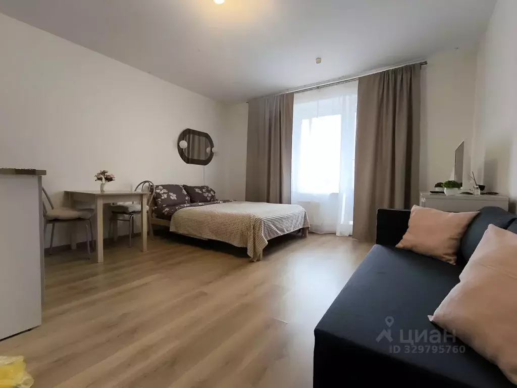 Студия Санкт-Петербург пос. Песочный, Садовая ул., 81 (25.0 м) - Фото 1