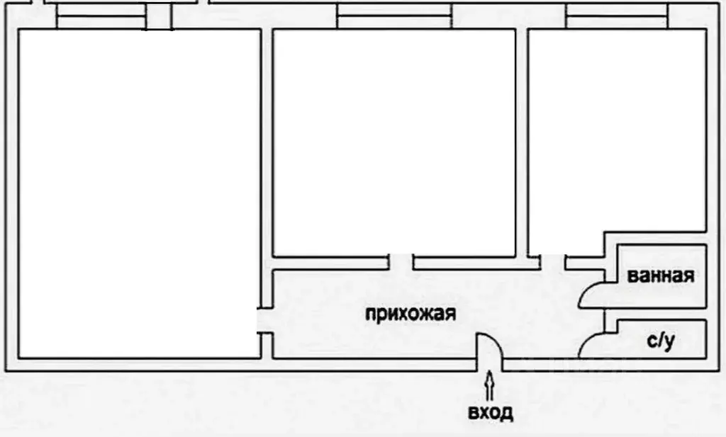 2-к кв. Челябинская область, Челябинск Каслинская ул., 50 (43.0 м) - Фото 1