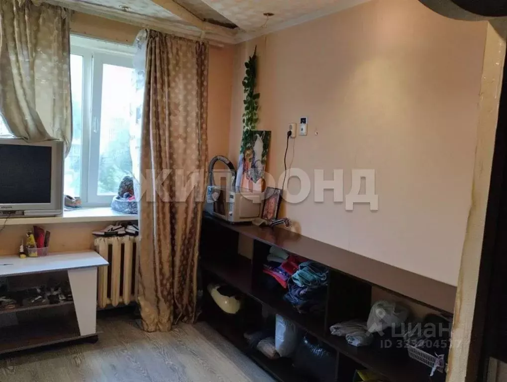 Комната Томская область, Томск Спичфабрика мкр, пер. Музыкальный, 3 ... - Фото 1