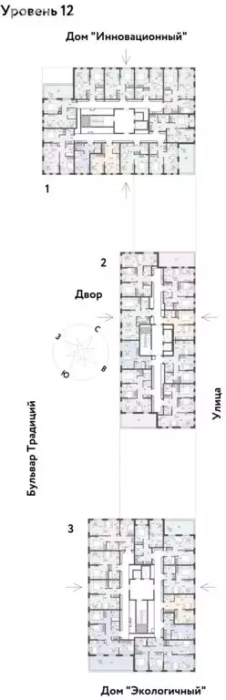 Квартира-студия: Тюмень, жилой комплекс Домашний (28.3 м) - Фото 1