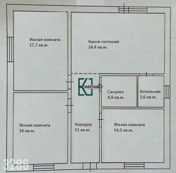 Дом в Краснодарский край, Краснодар муниципальное образование, пос. ... - Фото 1