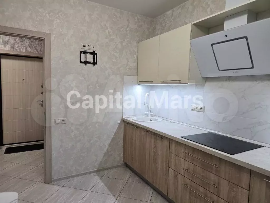 1-к. квартира, 34 м, 4/18 эт. - Фото 1
