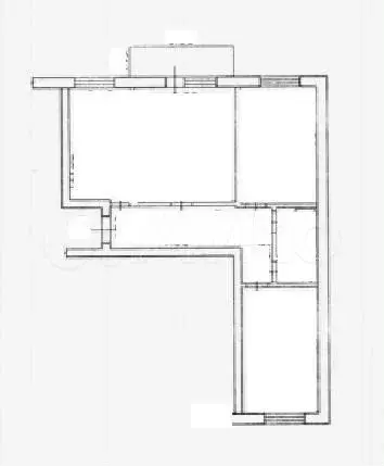 2-к. квартира, 43,5 м, 6/6 эт. - Фото 0