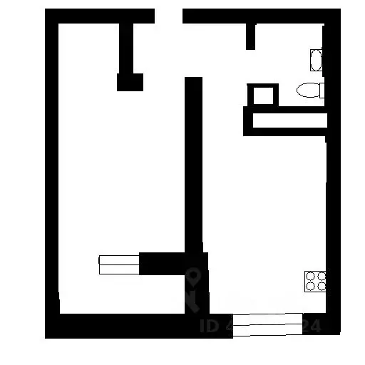 1-к кв. Татарстан, Казань ул. Павлюхина, 108Б (47.0 м) - Фото 2