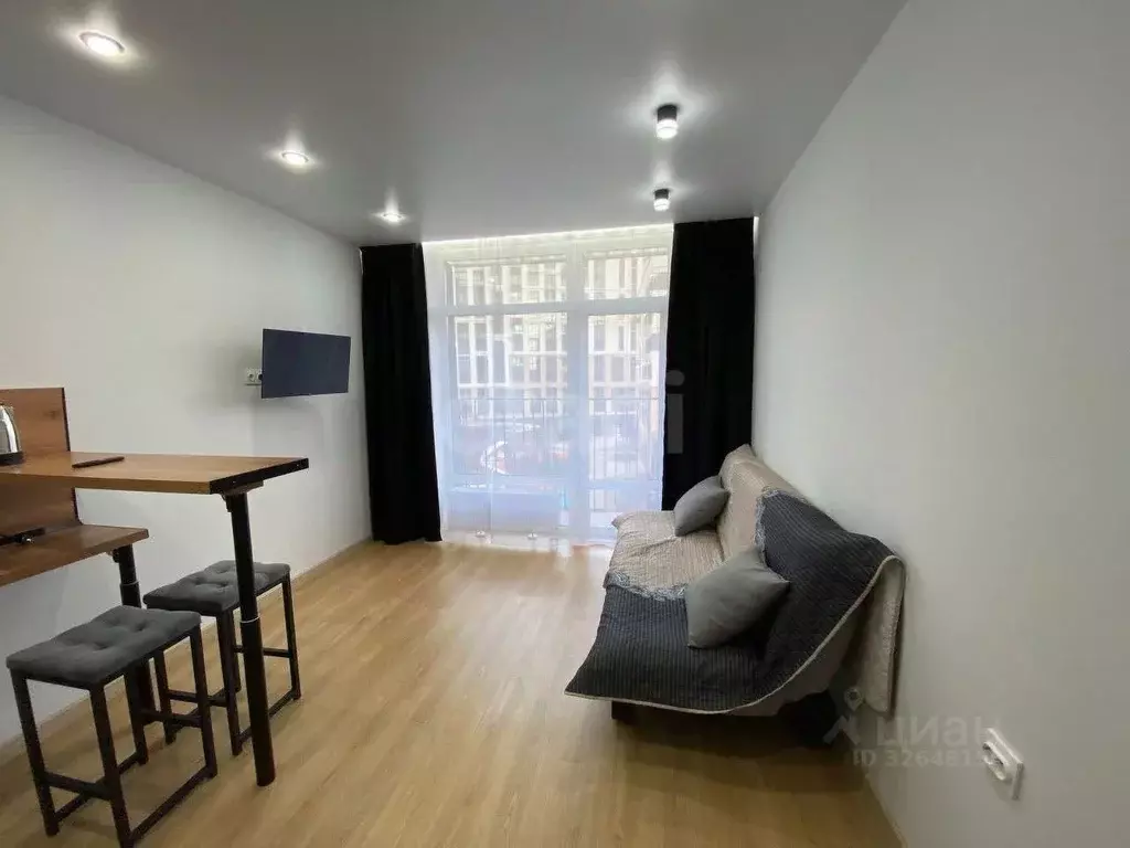 Студия Тюменская область, Тюмень ул. Андрея Приказнова, 7 (23.0 м) - Фото 1