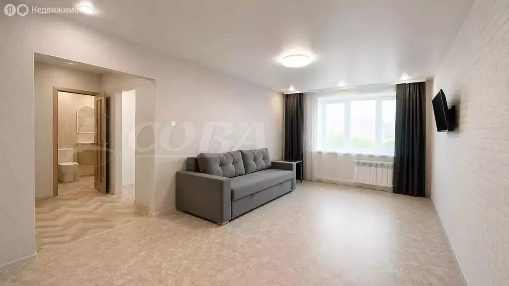 1-комнатная квартира: Тюмень, улица Елизарова, 6 (39 м) - Фото 2