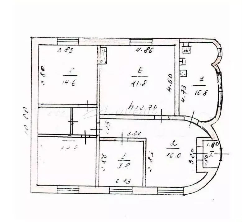 Дом в Крым, Симферополь ул. Меркезий, 10 (107 м) - Фото 2